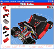 3D Kit Builder (Concept Car - X350) screenshot